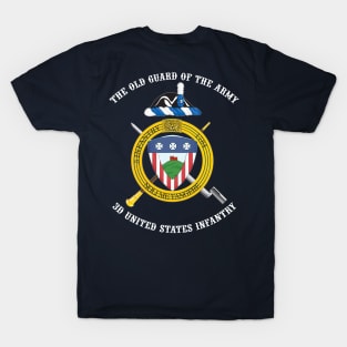 Throwback TOG PT Shirt - 947th MP Detachment - White lettering T-Shirt